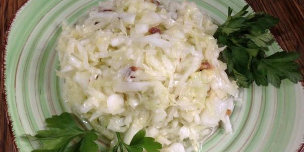 Рецепт немецкий салат из капусты