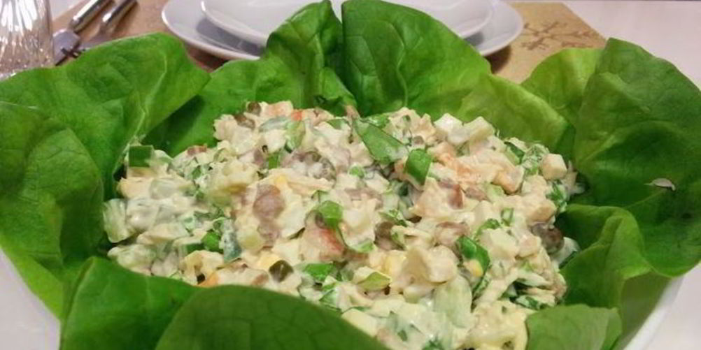 Рецепт салат оливье