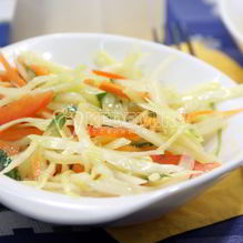 Рецепт Овощной салат с капустой