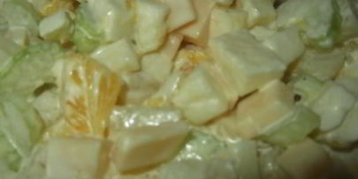 салат дамский