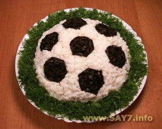 Салат Футбол