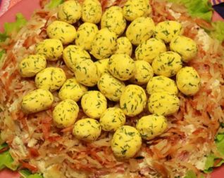 Салат Гнездо глухаря