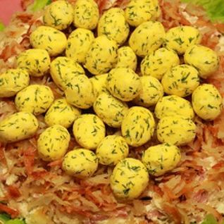 Салат Гнездо глухаря