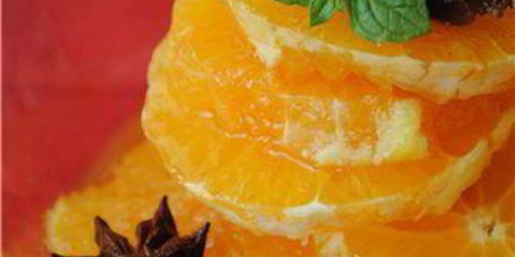 Рецепт салат из апельсинов с кампари