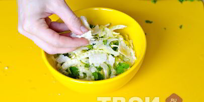 салат из фенхеля с пармезаном