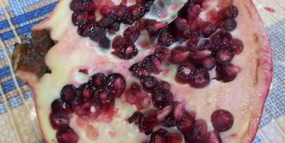 салат из граната и грецких орехов