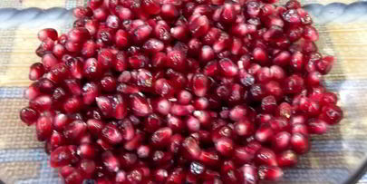 салат из граната и грецких орехов