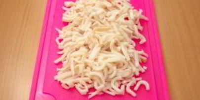 салат из кальмаров с рисом