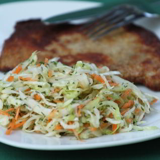 Салат из капусты с морковью