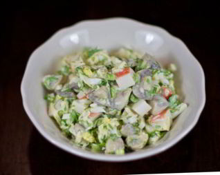 Салат из крабовых палочек