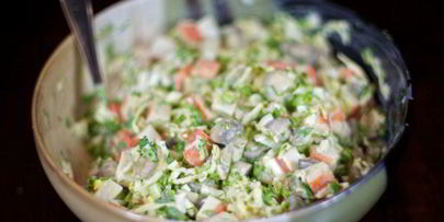 салат из крабовых палочек