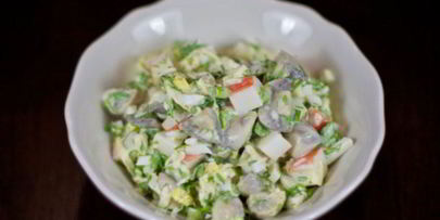 салат из крабовых палочек