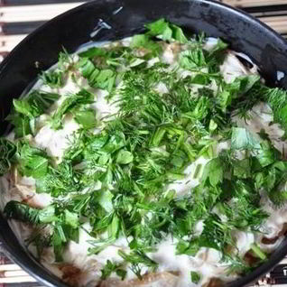 Салат из минтая