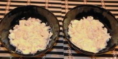 салат из минтая