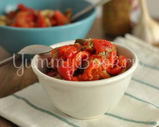 Салат из печеных овощей