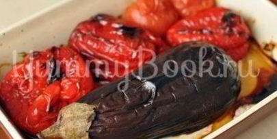 салат из печеных овощей