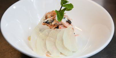 салат из зеленого яблока и моркови