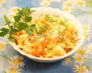 Салат Капуста в маринаде