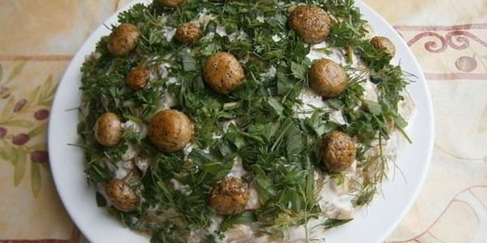 Рецепт салат карпатская полянка