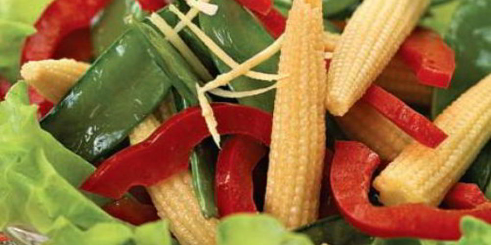 Рецепт салата китайского с кукурузоя