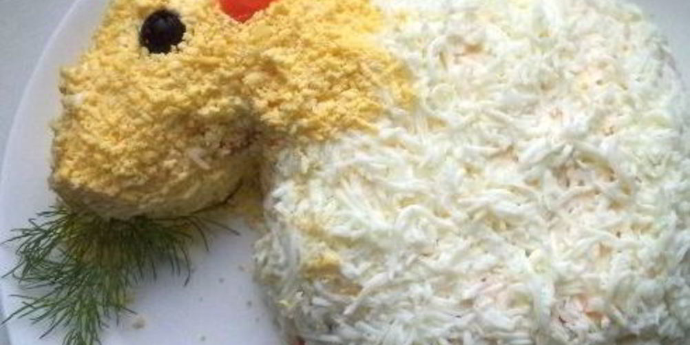 Рецепт салат коза