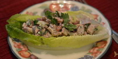 салат куриный с гранатом