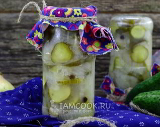 Салат Нежинский из огурцов на зиму