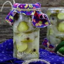 Рецепт Салат Нежинский из огурцов на зиму