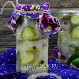 Салат Нежинский из огурцов на зиму