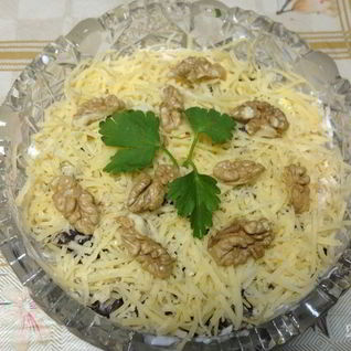 Салат Нежность с курицей