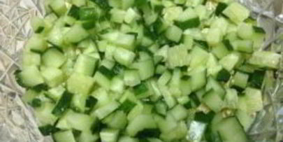 салат нежность с курицей