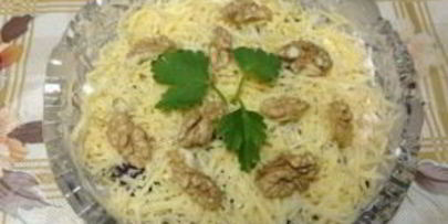 салат нежность с курицей