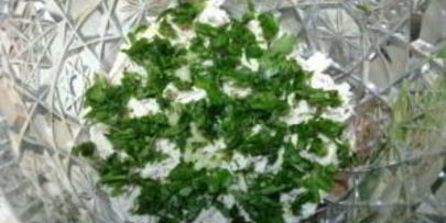 салат нежность с курицей