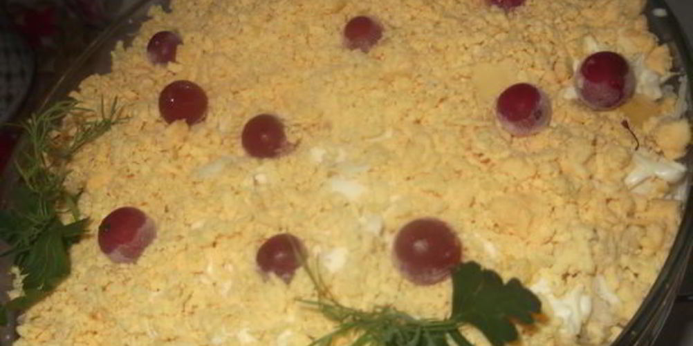 Рецепт салат нежность