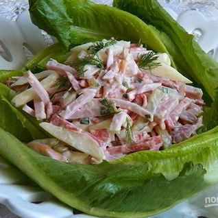 Салат Новогоднее настроение