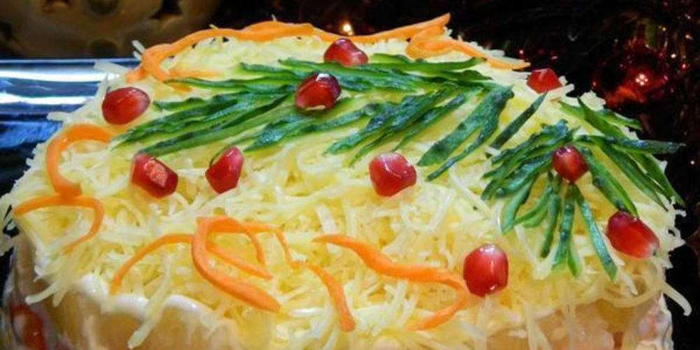 Рецепт салат новогодняя фантазия