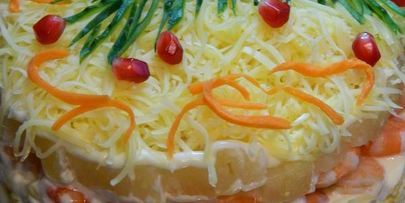 салат новогодняя фантазия