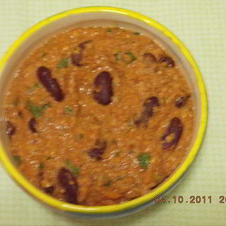 Салат Ореховая фасоль