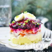 Рецепт Селедка под шубой