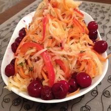 Рецепт Салат Радужный из свежих овощей для раздельного питания