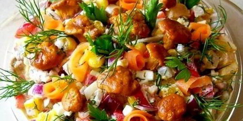 Рецепт салат рыжик