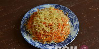 салат с корейской морковью