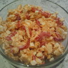 Рецепт Салат с маринованным перцем