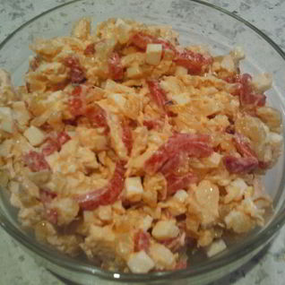 Салат с маринованным перцем