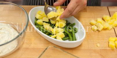 салат с сельдью и картофелем