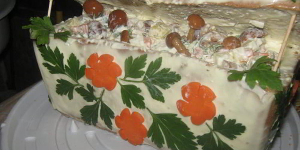Рецепт салат шкатулка
