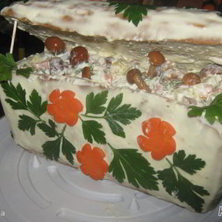 Салат Шкатулка