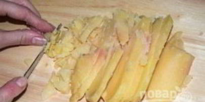 салат слоеный с курицей