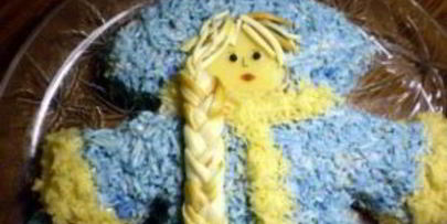 салат снегурочка