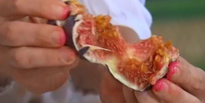 салат со свеклой, инжиром и кедровыми орешками